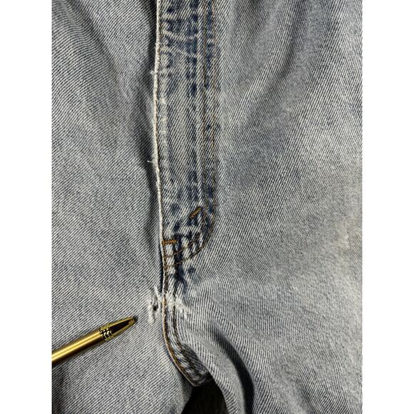 Vintage Levis 540 Brown Tab Jeans Men 38x30 Light Wash Denim - Picture 6 of 11